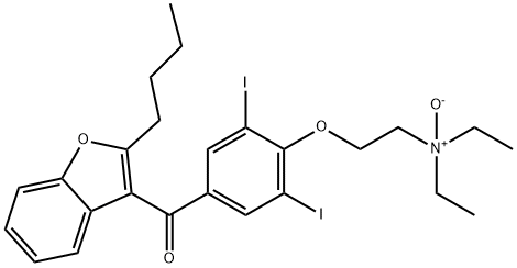 胺碘酮 N-氧化物, 318267-30-0, 结构式