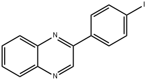 2-(P-IODOPHENYL)QUINOXALINE Structure