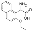 AMINO-(2-ETHOXY-NAPHTHALEN-1-YL)-ACETIC ACID Struktur
