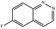 Cinnoline, 6-fluoro- (9CI) Structure