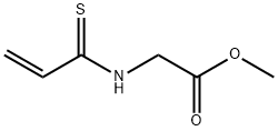 Glycine, N-(1-thioxo-2-propenyl)-, methyl ester (9CI) Structure