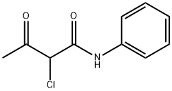 α-氯代乙酰乙酰苯胺,31844-92-5,结构式