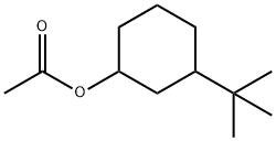 3-tert-butylcyclohexyl acetate  Struktur
