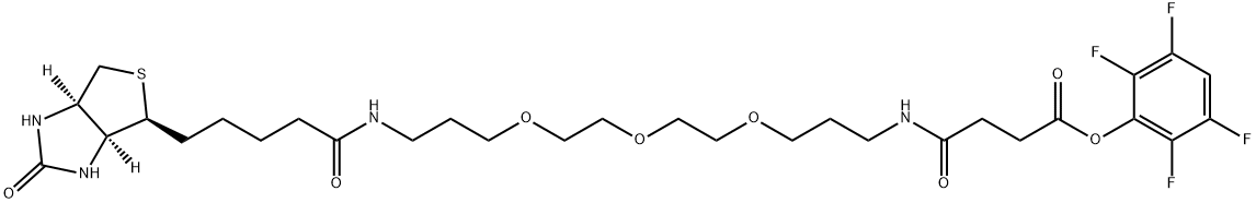 TFP-PEO-BIOTIN* 结构式