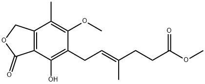 Methyl Mycophenolate (EP Impurity E) Structure