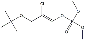 3186-27-4 2-Chloro-3-(1,1-dimethylethoxy)-1-propenyl dimethyl phosphate