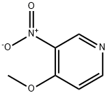 4-Methoxy-3-nitropyridine Struktur