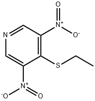 3,5-DINITRO-4-ETHYLTHIOPYRIDINE 结构式