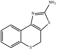 4H-Thiochromeno[4,3-d]thiazol-2-ylamine Struktur