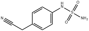 Sulfamide, [4-(cyanomethyl)phenyl]- (9CI) Structure