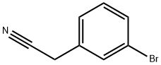 3-Bromophenylacetonitrile Struktur