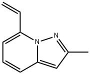 Pyrazolo[1,5-a]pyridine,  7-ethenyl-2-methyl- Struktur
