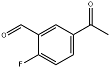Benzaldehyde, 5-acetyl-2-fluoro- (9CI) Struktur