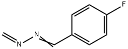 Benzaldehyde, 4-fluoro-, methylenehydrazone (9CI),319456-85-4,结构式