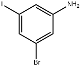 3-BROMO-5-IODOANILINE Struktur