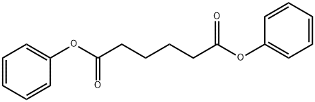 アジピン酸ジフェニル 化学構造式