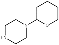 Piperazine,1-(tetrahydro-2H-pyran-2-yl)-(8CI) 化学構造式