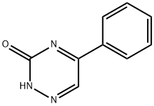 5-フェニル-1,2,4-トリアジン-3-オール 化学構造式