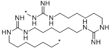 Polyhexamethylene guanidine Struktur