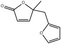 5-Furfuryl-5-methylfuran-2(5H)-one Struktur