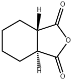 (-)-TRANS-1,2-CYCLOHEXANEDICARBOXYLIC ANHYDRIDE Struktur