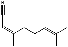 3,7-DIMETHYL-2,6-OCTADIENENITRILE Struktur