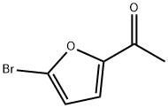 1-(5-ブロモ-2-フリル)エタノン 化学構造式