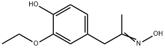 2-Propanone,1-(3-ethoxy-4-hydroxyphenyl)-,oxime(9CI) 结构式