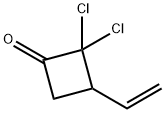 Cyclobutanone,  2,2-dichloro-3-ethenyl-,31996-69-7,结构式