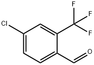 4-氯-2-(三氟甲基)苯甲醛,320-43-4,结构式