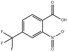 2-硝基-4-三氟甲基苯甲酸, 320-94-5, 结构式