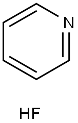 Pyridine hydrofluoride Struktur