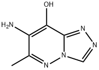 4-amino-3-methyl-1,2,7,8-tetrazabicyclo[4.3.0]nona-3,6,8-trien-5-one,32002-31-6,结构式