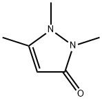 1,2,3-Trimethyl-1H-pyrazole-5(2H)-one Structure