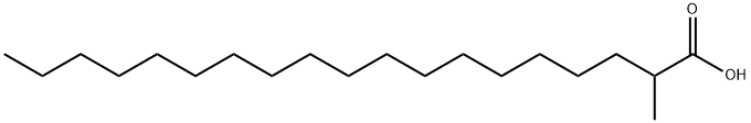 2-methylnonadecan-1-oic acid Structure