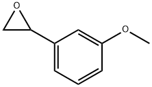 2-(3-メトキシフェニル)オキシラン 化学構造式