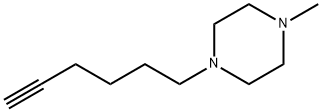 Piperazine, 1-(5-hexynyl)-4-methyl- (9CI),320366-90-3,结构式
