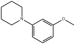3-Piperidinoanisole Struktur