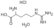 DL-精氨酸盐酸盐(一水),32042-43-6,结构式