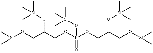 Phosphoric acid bis[2,3-bis[(trimethylsilyl)oxy]propyl](trimethylsilyl) ester|