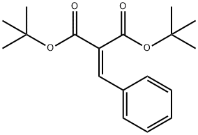 Propanedioic acid (phenylmethylen Structure