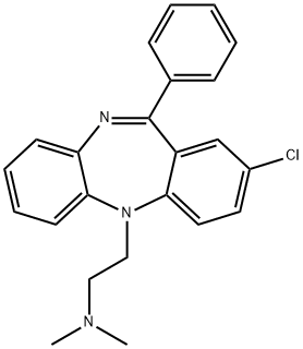 2-Chloro-5-[2-(dimethylamino)ethyl]-11-phenyl-5H-dibenzo[b,e][1,4]diazepine|