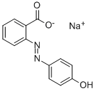 sodium 2-[(4-hydroxyphenyl)azo]benzoate,32050-78-5,结构式