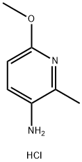 3-AMINO-6-METHOXY-2-PICOLINE HCL Struktur