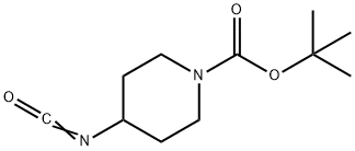 TERT-BUTYL 4-ISOCYANATOPIPERIDINE-1-CARBOXYLATE 结构式