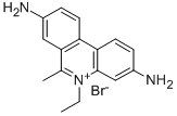 3,8-Diamino-5-ethyl-6-methylphenanthridinium bromide 结构式