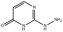 2,4(1H,3H)-Pyrimidinedione, 2-hydrazone (9CI) Structure