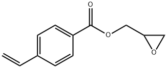 oxiranylmethyl p-vinylbenzoate  Structure