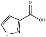 イソオキサゾール-3-カルボン酸 化学構造式