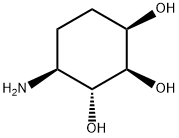 1,2,3-Cyclohexanetriol, 4-amino-, (1R,2R,3R,4S)- (9CI),321164-63-0,结构式